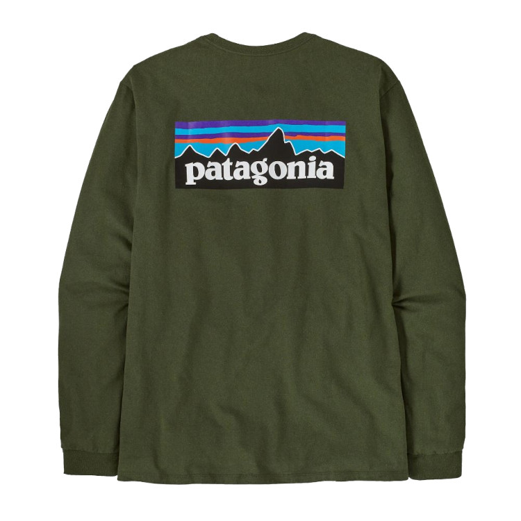 Patagonia Long Sleeve P-6 Logo Responsibili-Tee - Men's - Image 6